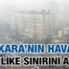 08.01.2016 / Ankara’nın Havası Tehlike Sınırını Aştı