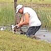 24.11.2020 / Amansız Mücadele! Köpeği İçin Timsahla Boğuştu