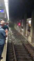 İstanbul Metrosunda Sel
