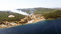 &Ccedil;anakkale'de Şehitlikte Orman Yangını