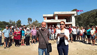 Dat&ccedil;a'da Ka&ccedil;ak İnşaatı Protesto Eylemi