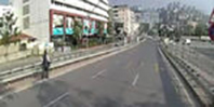 Otob&uuml;s Şof&ouml;r&uuml; Yol Ortasında Kalan Kediyi Kurtardı