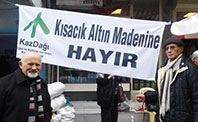 Kısacık Altın Madenine Hayır