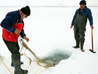 Eskimo Usul&uuml; Balık Avı
