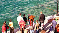 Oltasıyla Martı Yakaladı