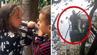 Ağa&ccedil;ların Kesidiğini Sanan Minikler Panik Yaptı