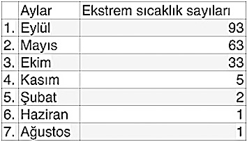 Sıcaklık Rekoru-1