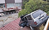 Keçi Sürücüye Boynuz Attı